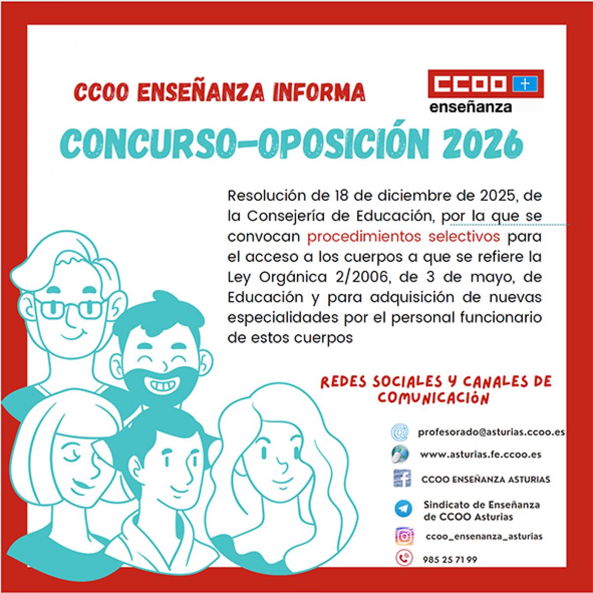OPOSICIONES CUERPO DE MAESTROS 2026