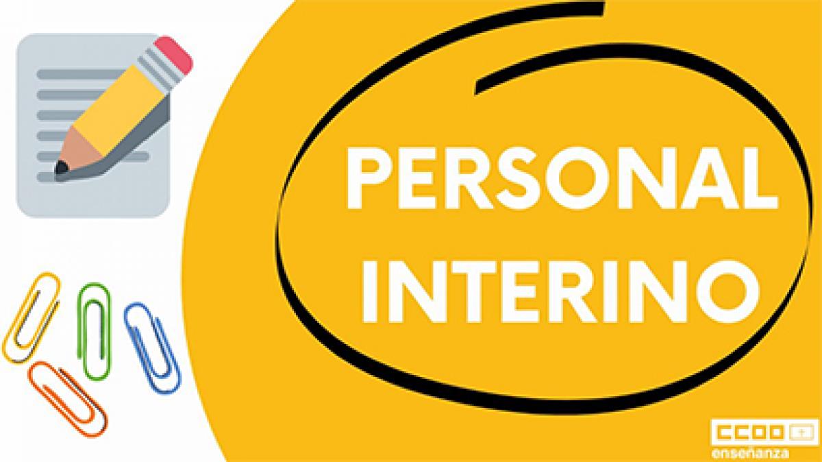 Personal interino