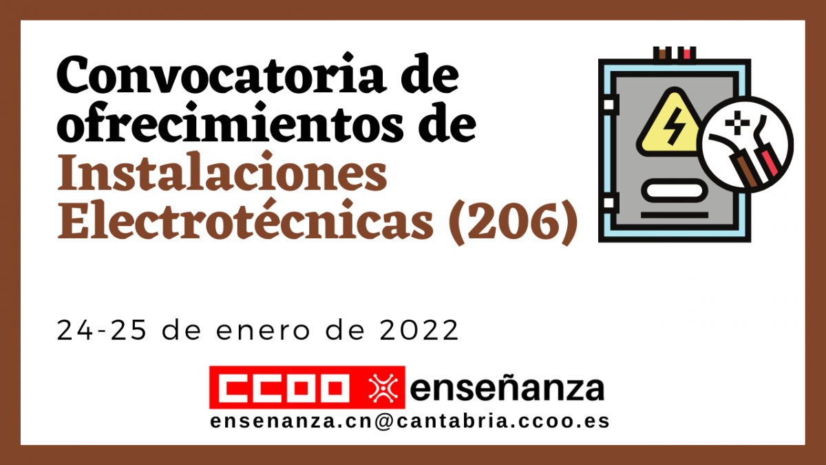 ofrecimientos Instalaciones Electrotécnicas