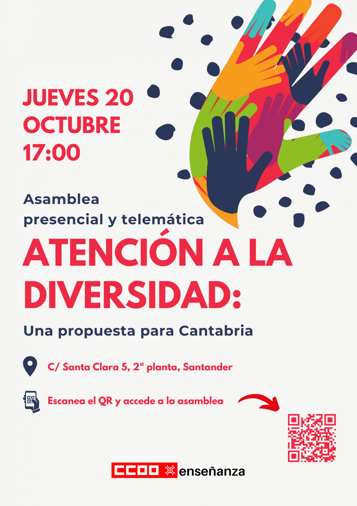 Asamblea atención diversidad : una propuesta para Cantabria