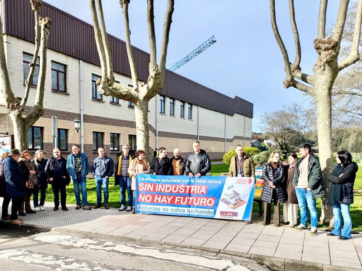 Apoyo a los trabajadores de ENCE IES Galileo Galilei.