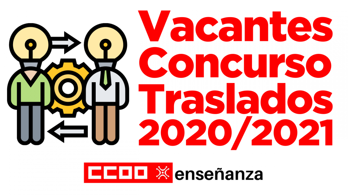 plazas vacantes definitivas concurso de traslados