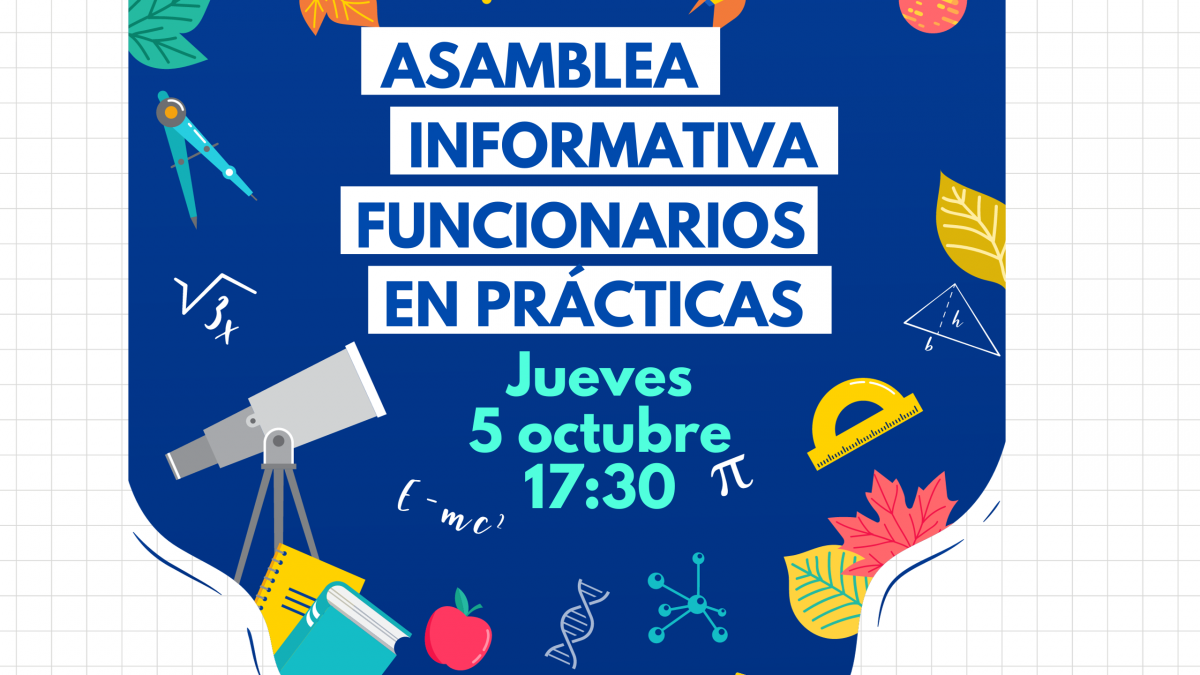 Asamblea informativa funcionarios en prácticas 2023