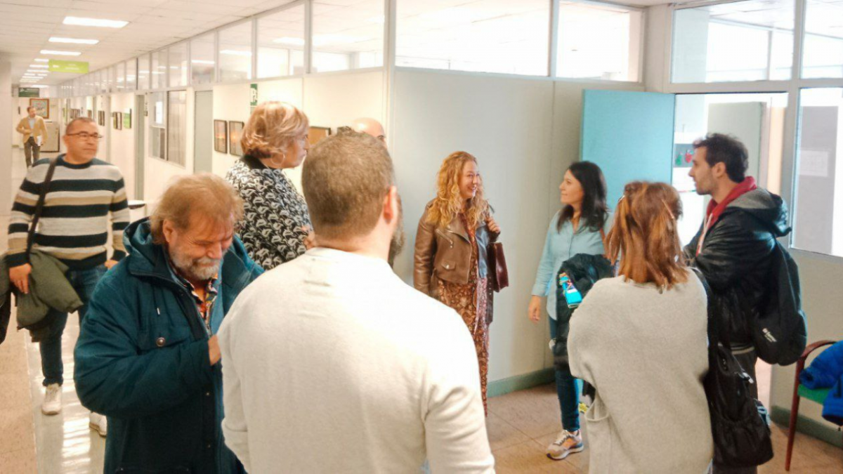 Encierro junta de personal docente