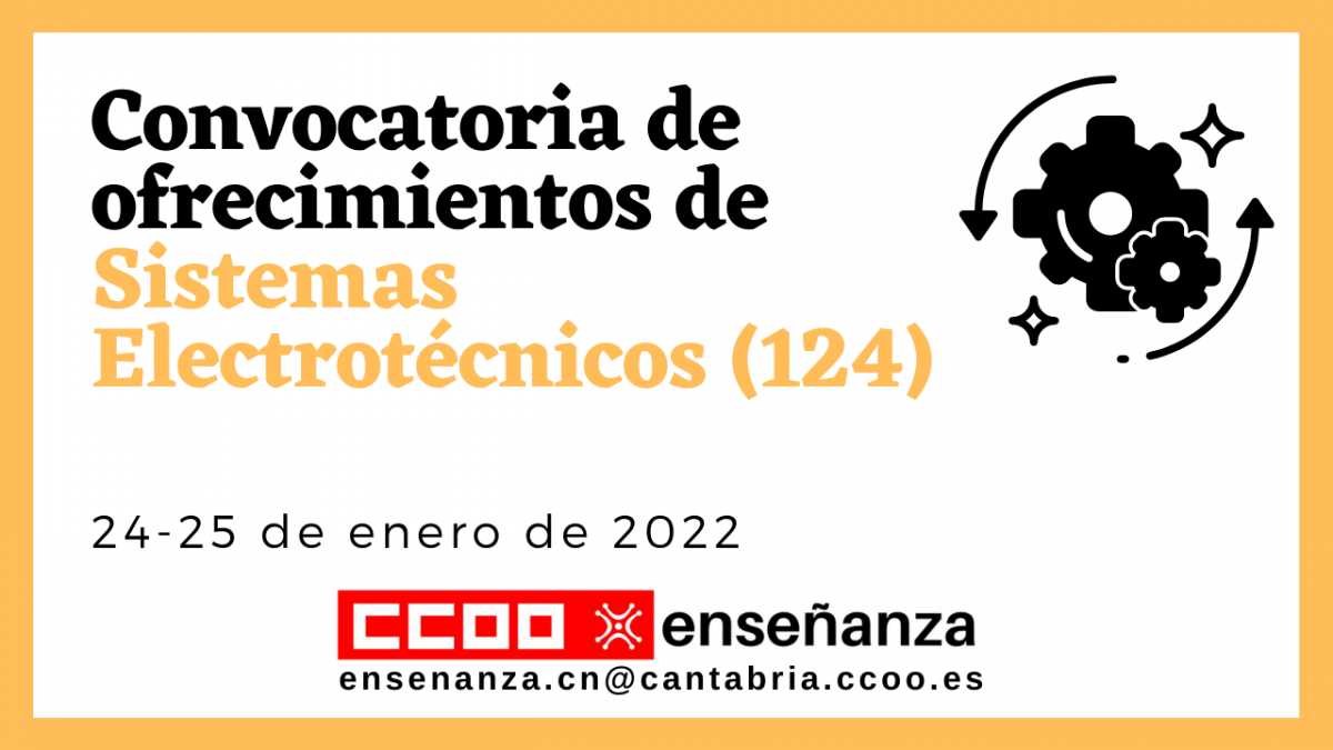Ofrecimientos sistemas electrónicos